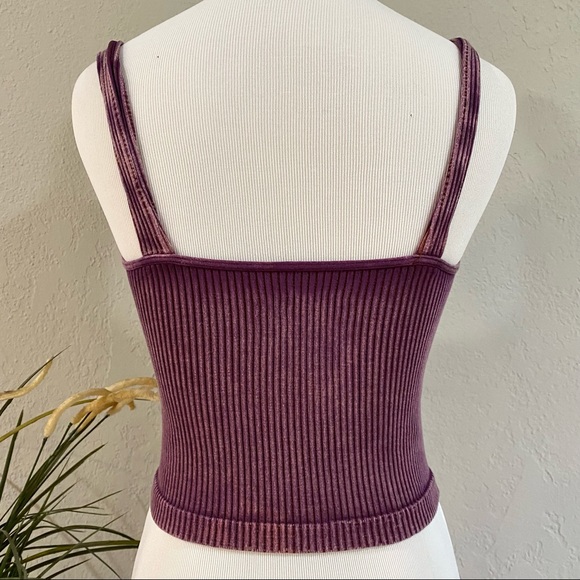 NEW Free People Washed Seamless Crop, XS/S - Picture 10 of 14